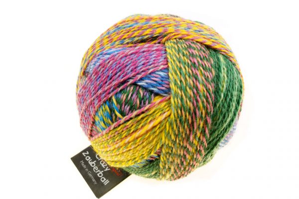 Zauberball®Crazy_Zauberball®Crazy 2334_ Malerwinkel 75 Virgin Wool, 25 Nylon (biodegradable)